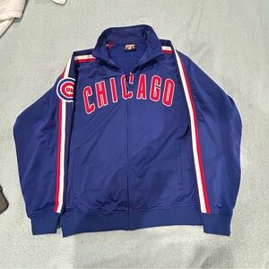 Stitches Royal Blue Jacket with Red & White Accents